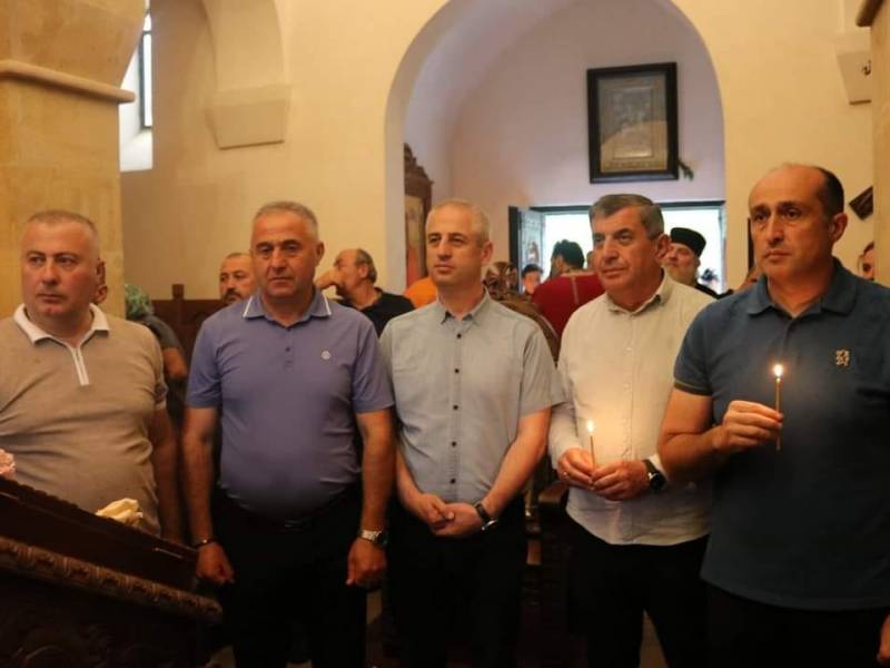 ცაგერის მუნიციპალიტეტის სოფელ ჩქუმში დღესასწაული ,,ლომისობა" აღინიშნა